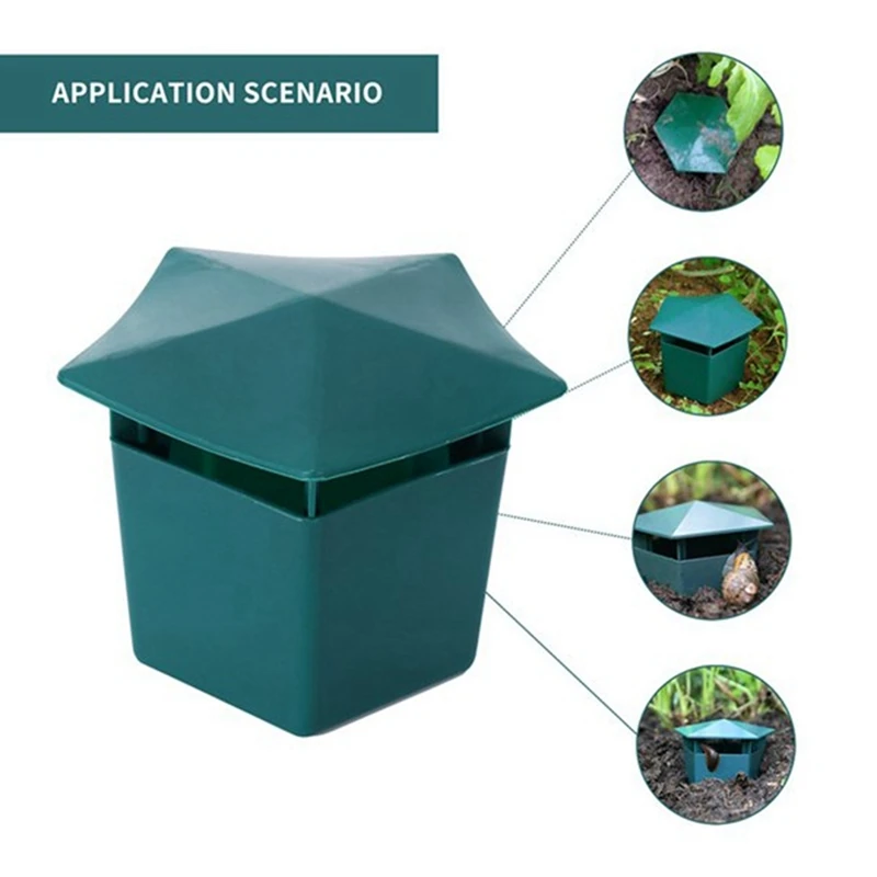 Trampas para caracoles Trampas para caracoles ecológicas para atrapar lesmas Colector de caracoles, seguro para niños y jardinería de mascotas