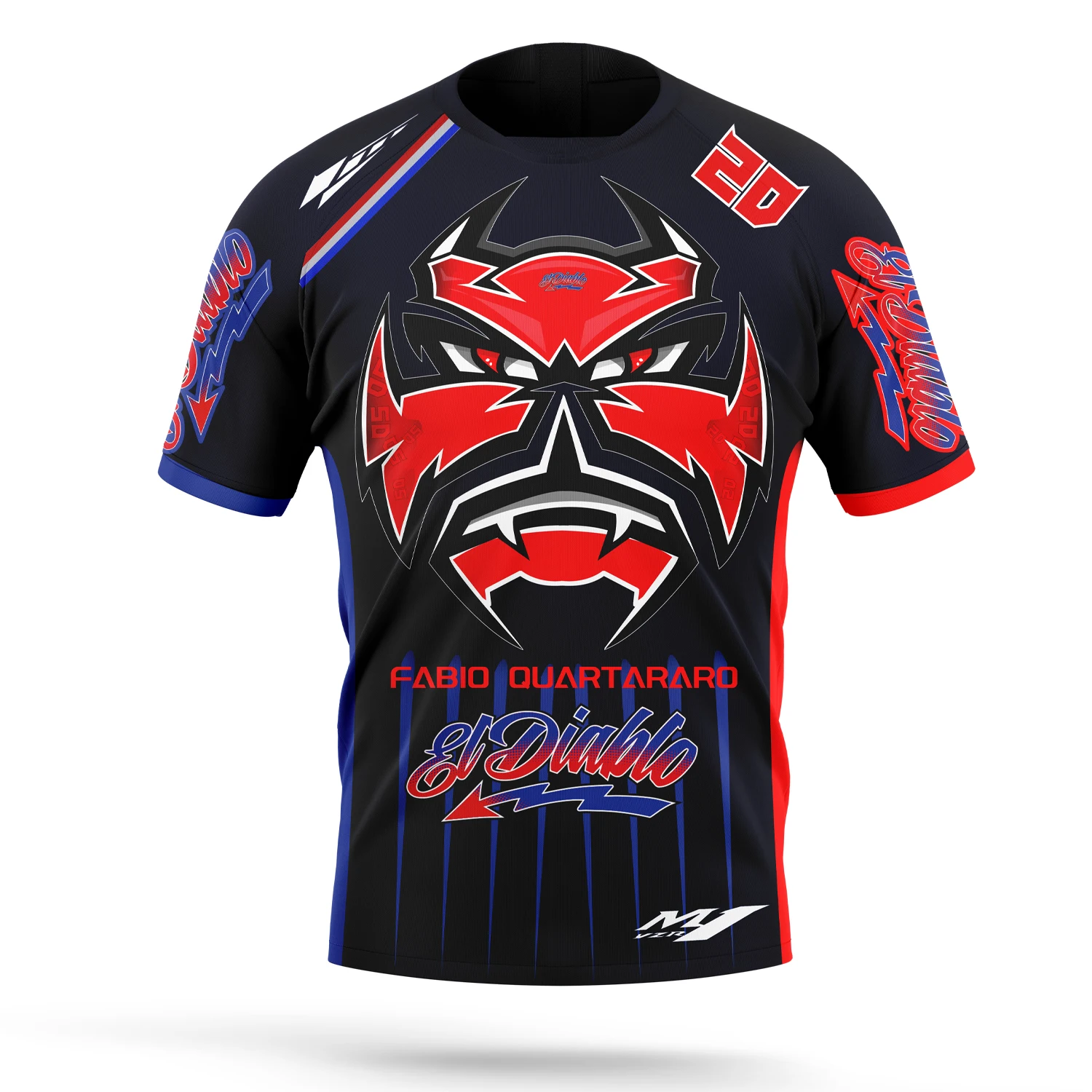 

Honda Fabio Quartararo 20 новая летняя мужская и женская креативная футболка для водителя 2026, топ для любителей трека, Ropa De Moto