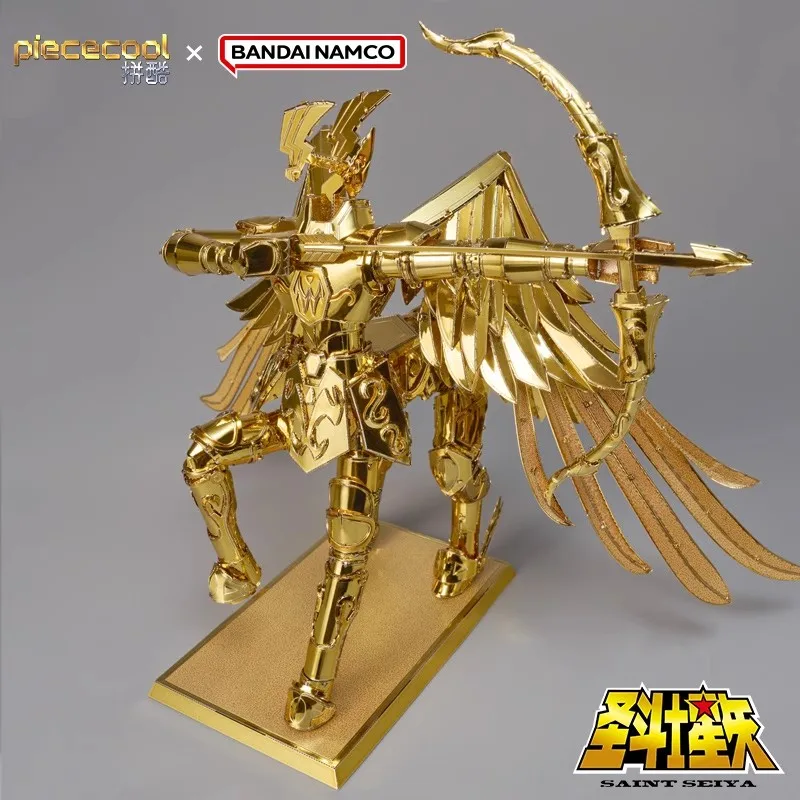 

Строительные блоки Saint Seiya, сделай сам, Золотая ткань Saint, тренд Стрелец, строительные игрушки, коллекция моделей, украшения, Рождественский подарок