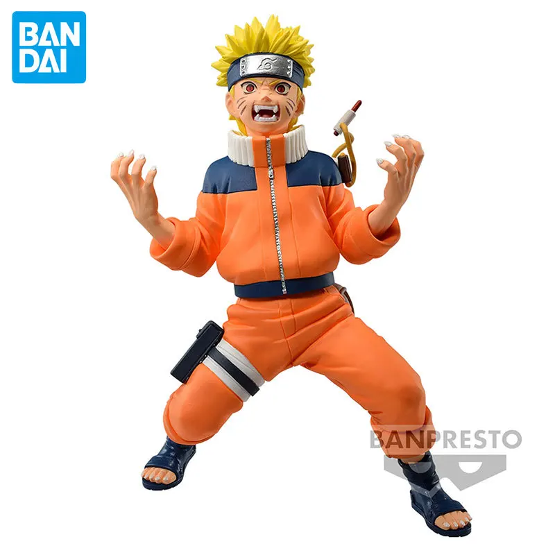 

Bandai NARUTO VIBRATION STARS Uzumaki Naruto Uchiha Sasuke Might Guy Deidara Pain Haruno Sakura Anime Figure Genuine in Shelf