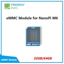 eMMC Module for NanoPi M6,NanoPi M5,NanoPi Zero2, 32GB/64GB, FriendlyElec