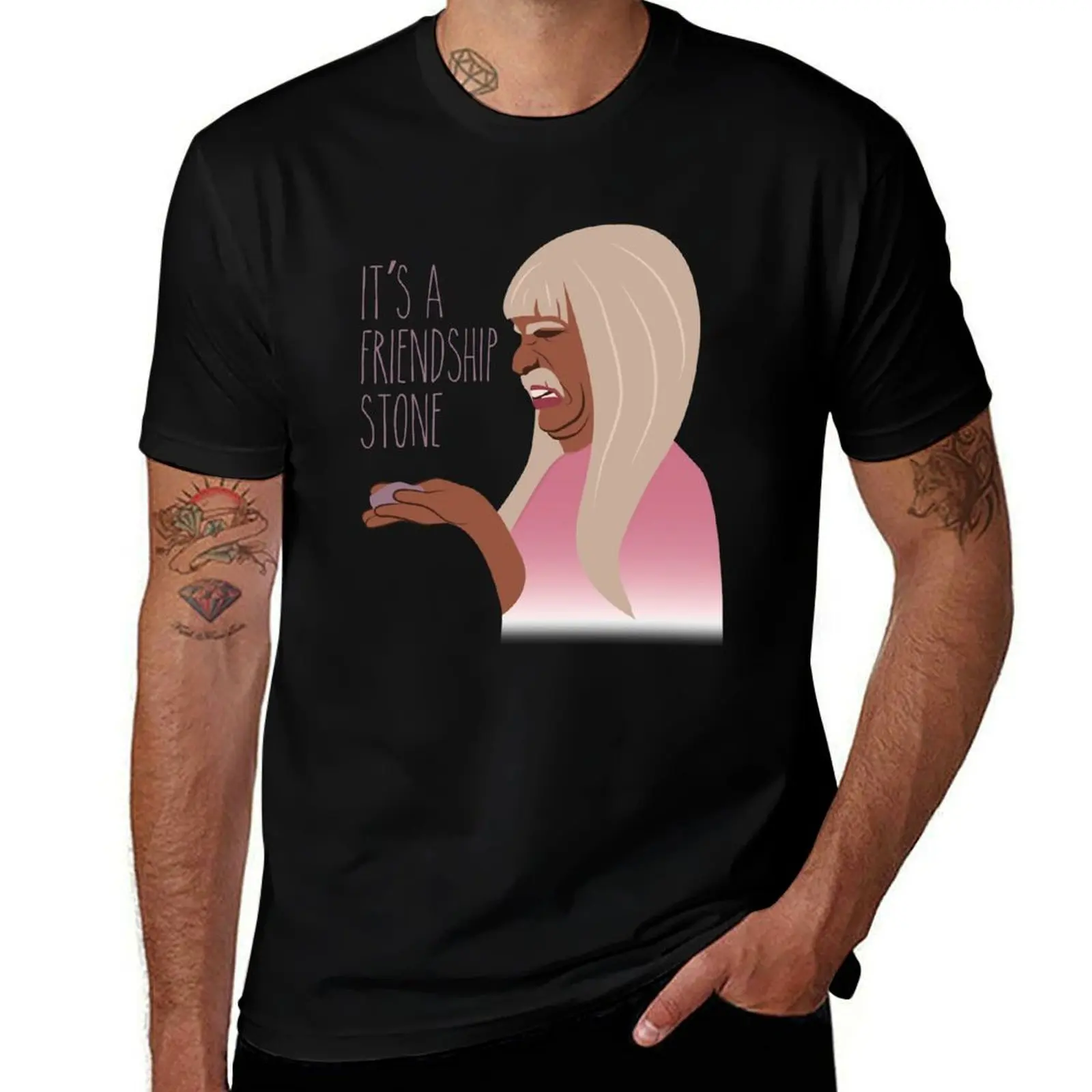 It's A Friendship Stone Gentlemen Broncos Tshirt T-Shirt t shirts cotton 100% man t shirts for men T-Shirt