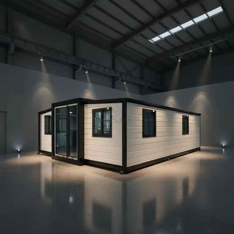 3 Bedroom 2 Bathroom 1kitchen Complete Container Houses Prefabricated House for Site Office Worker Housing and Temporary Living