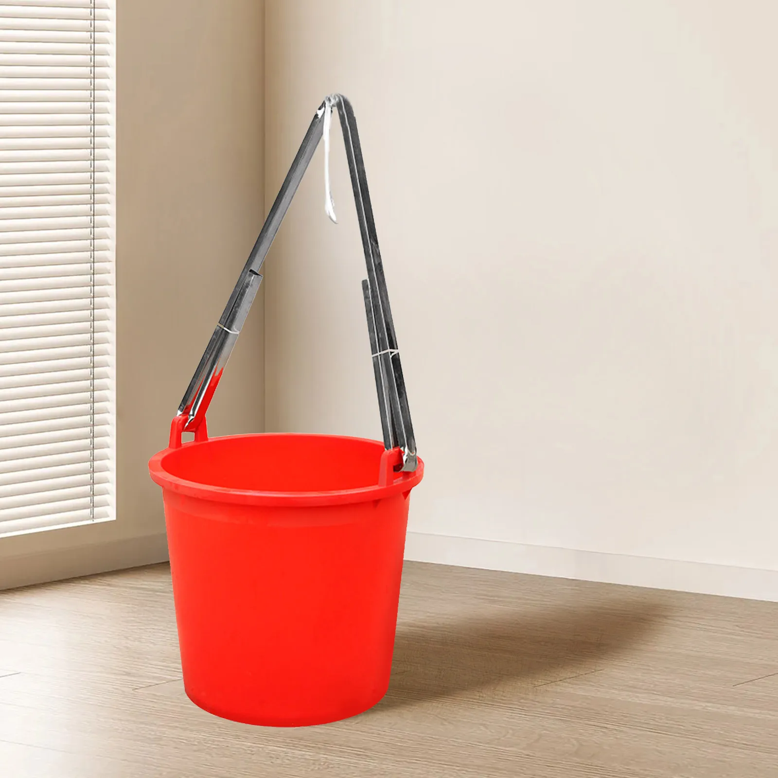 

Bucket Rack Stainless Steel Durable Smooth Edges Heavy Duty Bracket ganizer Camping Fishing Bucket H Long Lasting Anti