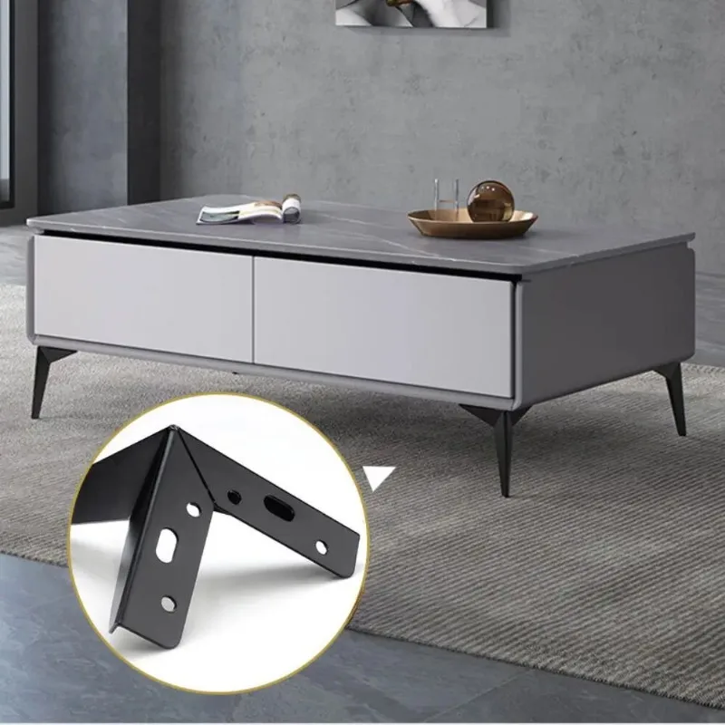 15cm 4 pieces Thickened Rhombus Furniture Legs Tripod Light Luxury Hardware Table Legs Furniture Legs Table feet