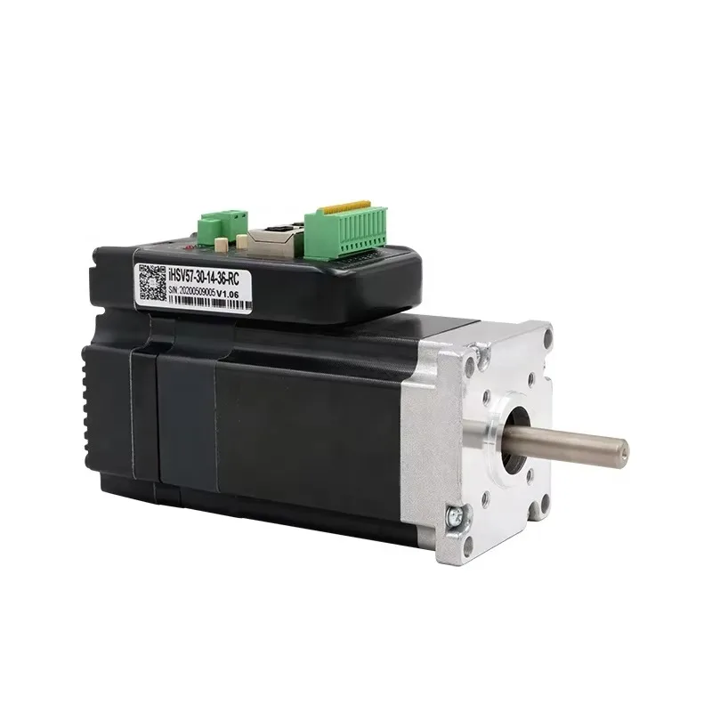 IHSV57-30-14-36-RC 140W RS485 3000rpm 36VDC Integrated Servo Motor with 1000 Lines Encoder