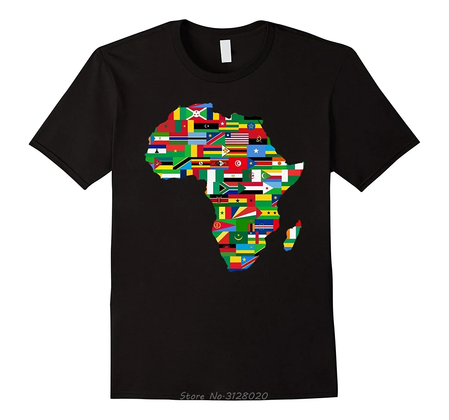 

Africa Countries Flag Map TShirt African American Party Pride Summer T Shirt Brand Fitness Body Building Top Tees Cotton T-Shirt