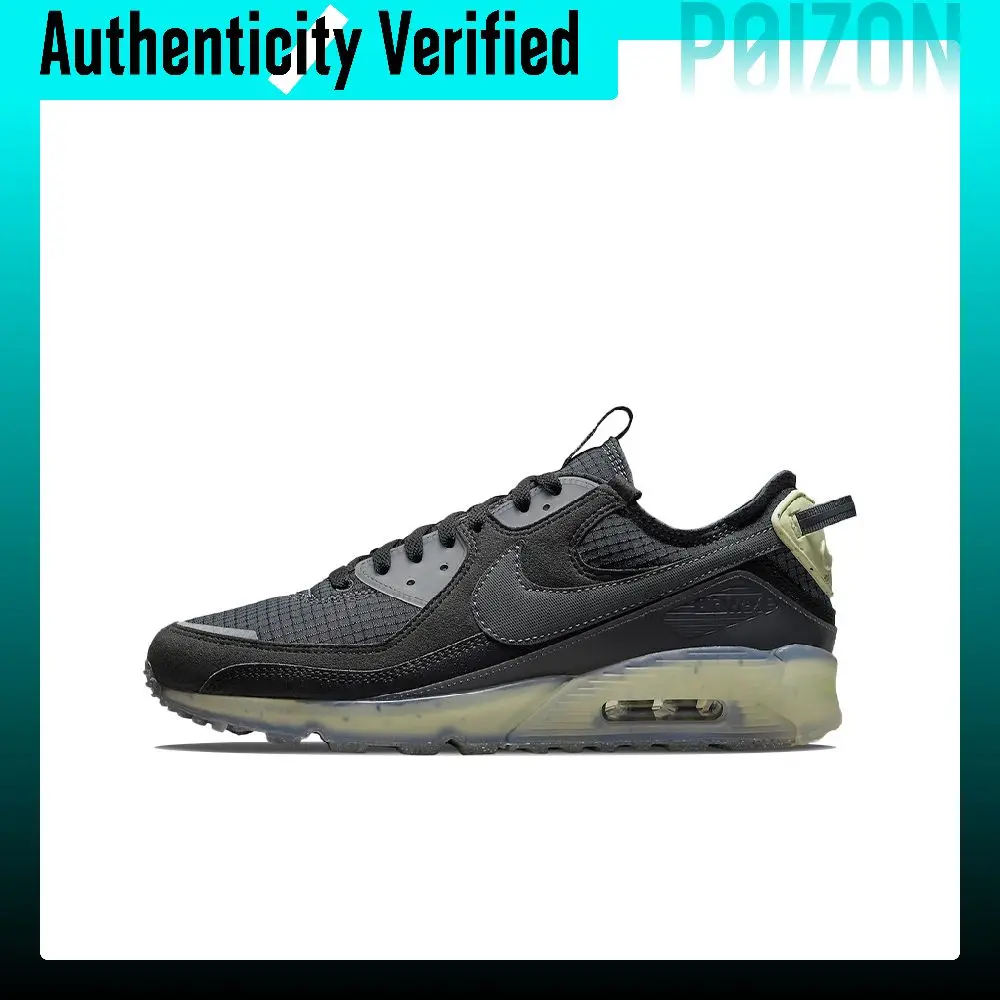 Nike Air Max Terrascape 90 Running Shoes Unisex Low-top Black/Gray DH2973-001