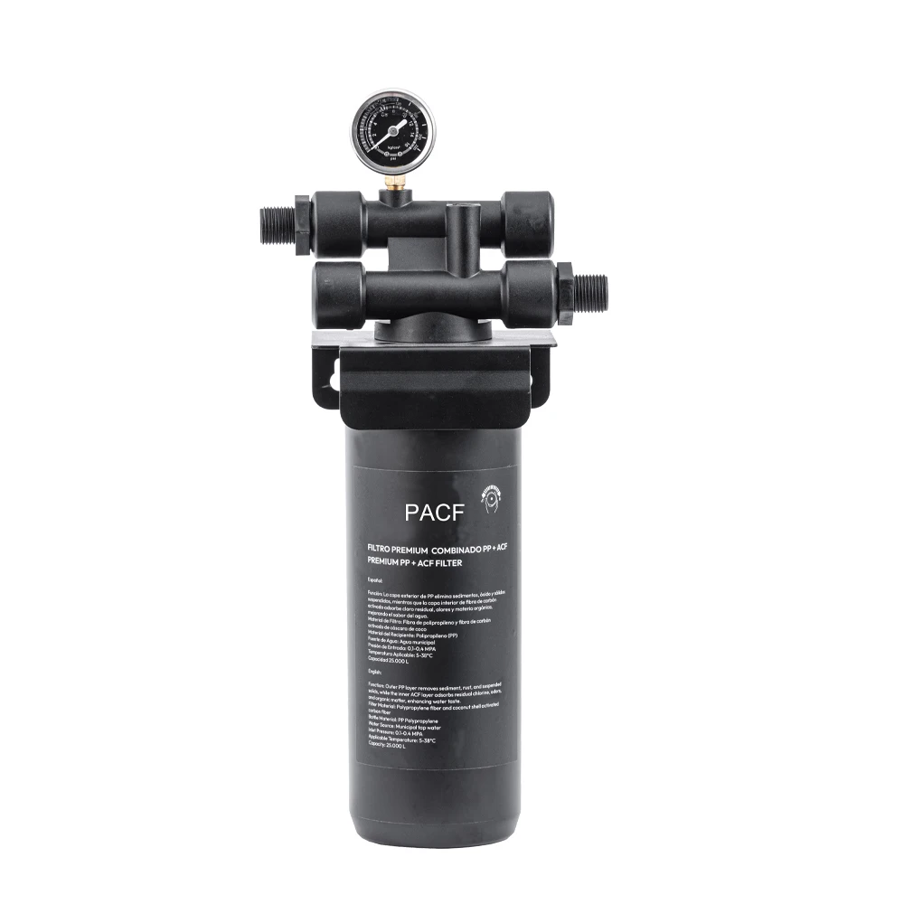 

Компактный очиститель воды для кофе с высоким расходом, быстрая смена, ручной фильтр для воды коммерческого использования для очистки бытовой раковины