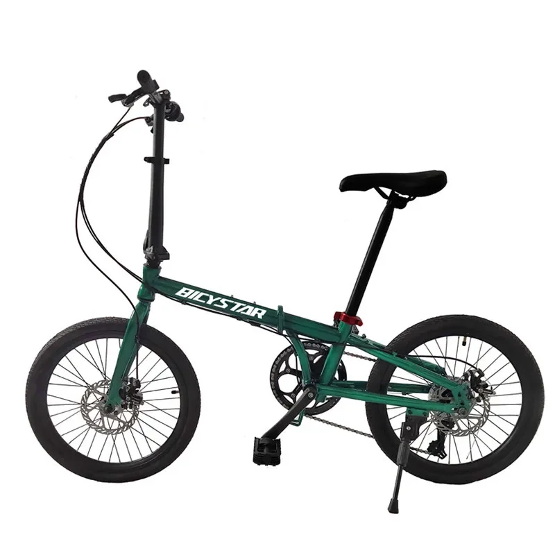 

20 Inch Aluminium Fashionable Portable Folding Bicycle Small Wheel Alloy Adult 7 Speed Folding Bike