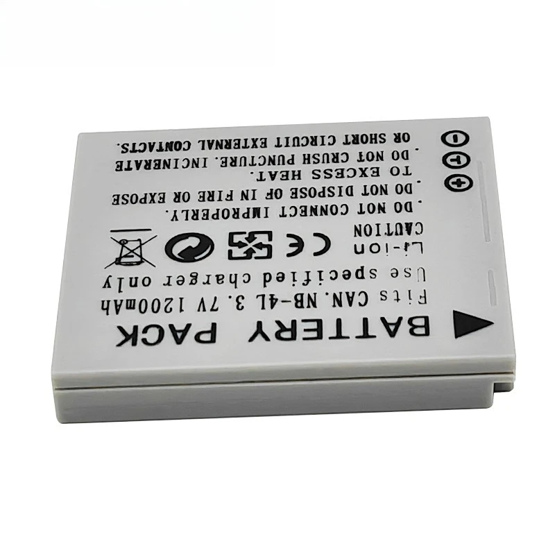 بطارية 1200 مللي أمبير NB-4L لكاميرات كانون SX280 SX275 SX510 IXUS 85IS 95IS 300HS خلية طاقة بديلة مفككة بالكامل