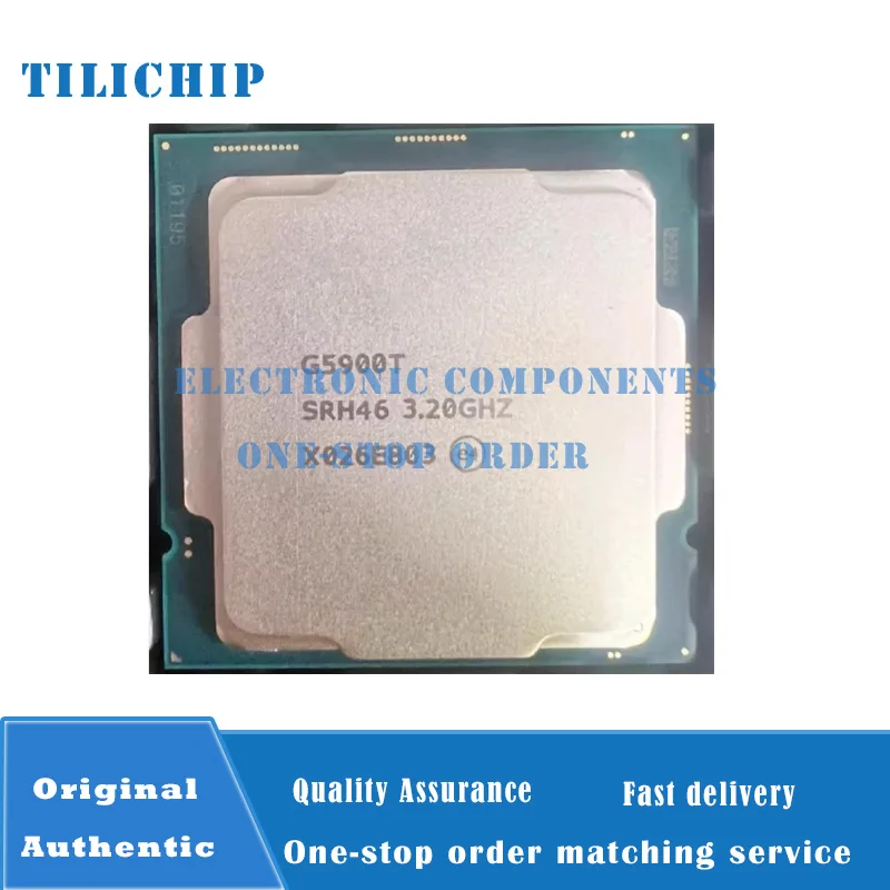 

Процессор G5900T, основная частота 3,20 ГГц, двухъядерный, двухпоточный, 2 МБ, LGA 1200