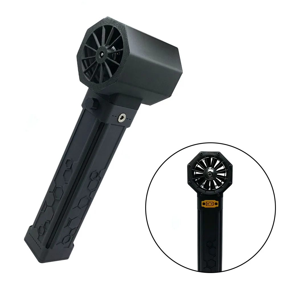 

1set Rechargeable Turbo Jet Fan Powerful Blower 64mmDuct Violent Fan Industrial Grade Power Tools Accessories