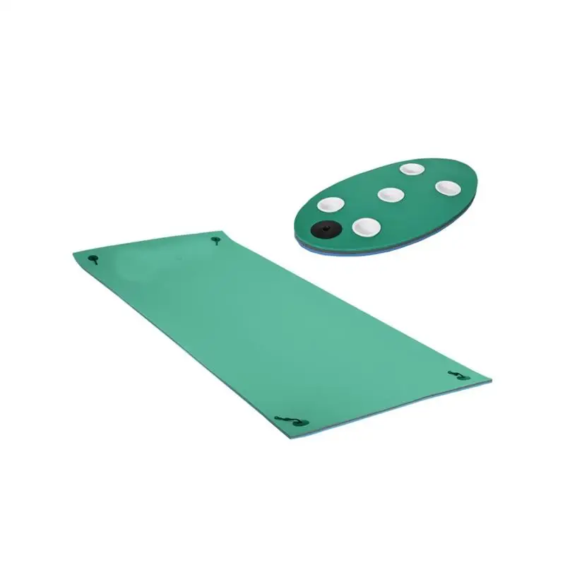 

Water Floating Mat, Lily Pad Water Mat for Pool & Lake, Large Floating Island for Family Fun, Durable & Portable Floating Mat