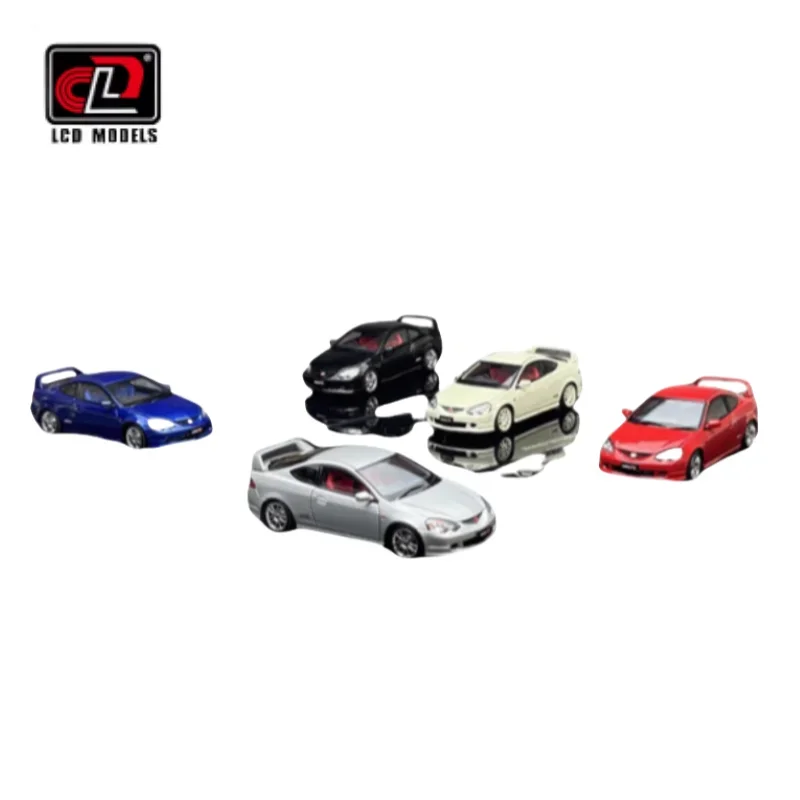 1:43 Honda INTEGRA(DC5)TYPE R alloy simulation model, children's collection of decorative toys, holiday gifts for children.