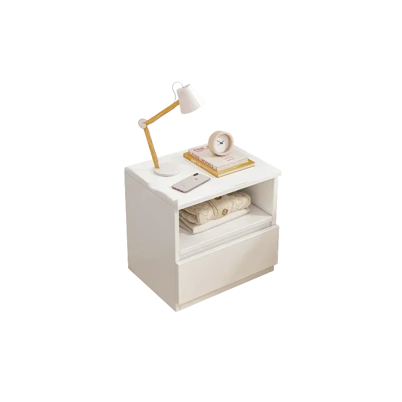 

Простая тумбочка в скандинавском стиле, современный ящик, белый органайзер, прикроватная тумбочка для хранения, минималистичный декор, стол De Nuit, мебель для спальни