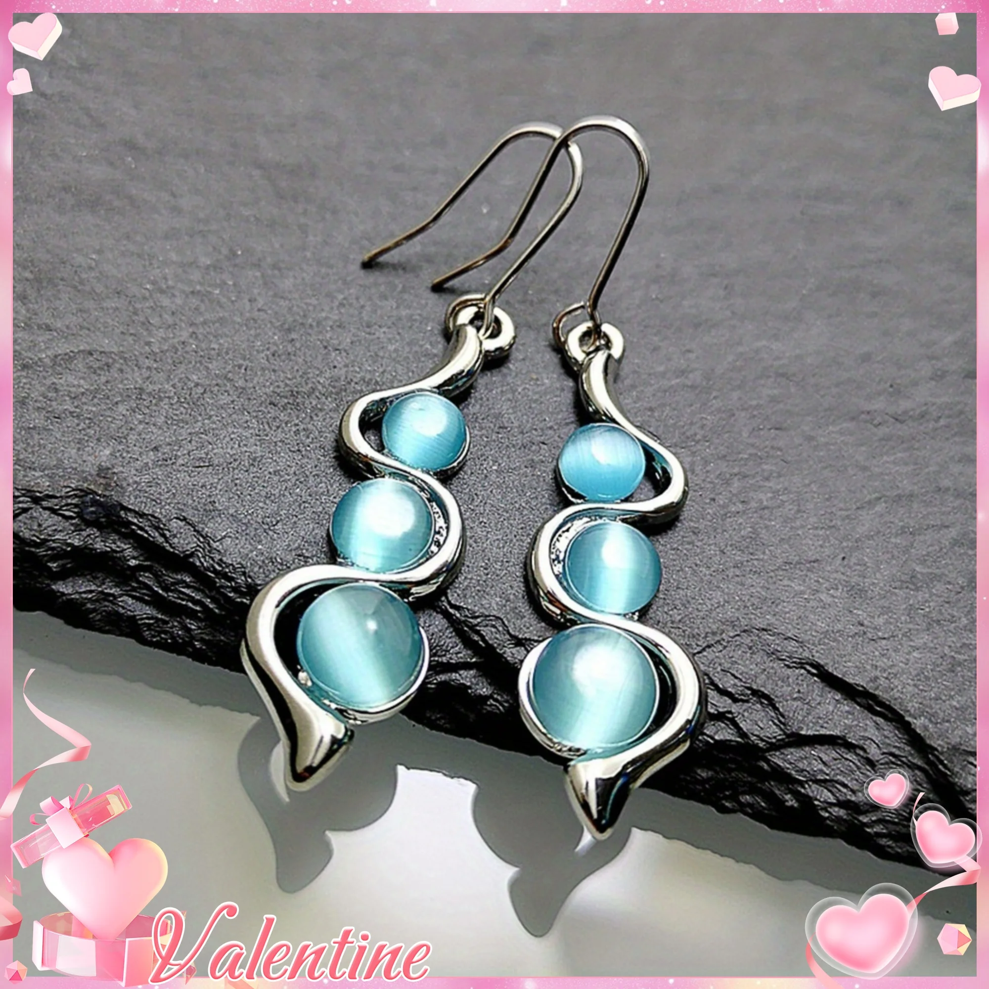 

Серьги в богемном винтажном стиле, посеребренные, идеально подходят для помолвочных вечеринок