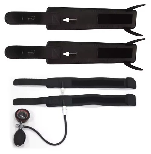New Training Straps | Rehabilitation Blood Flow Limitation Muscle Pressurization Exercises, Thigh Pressurization
