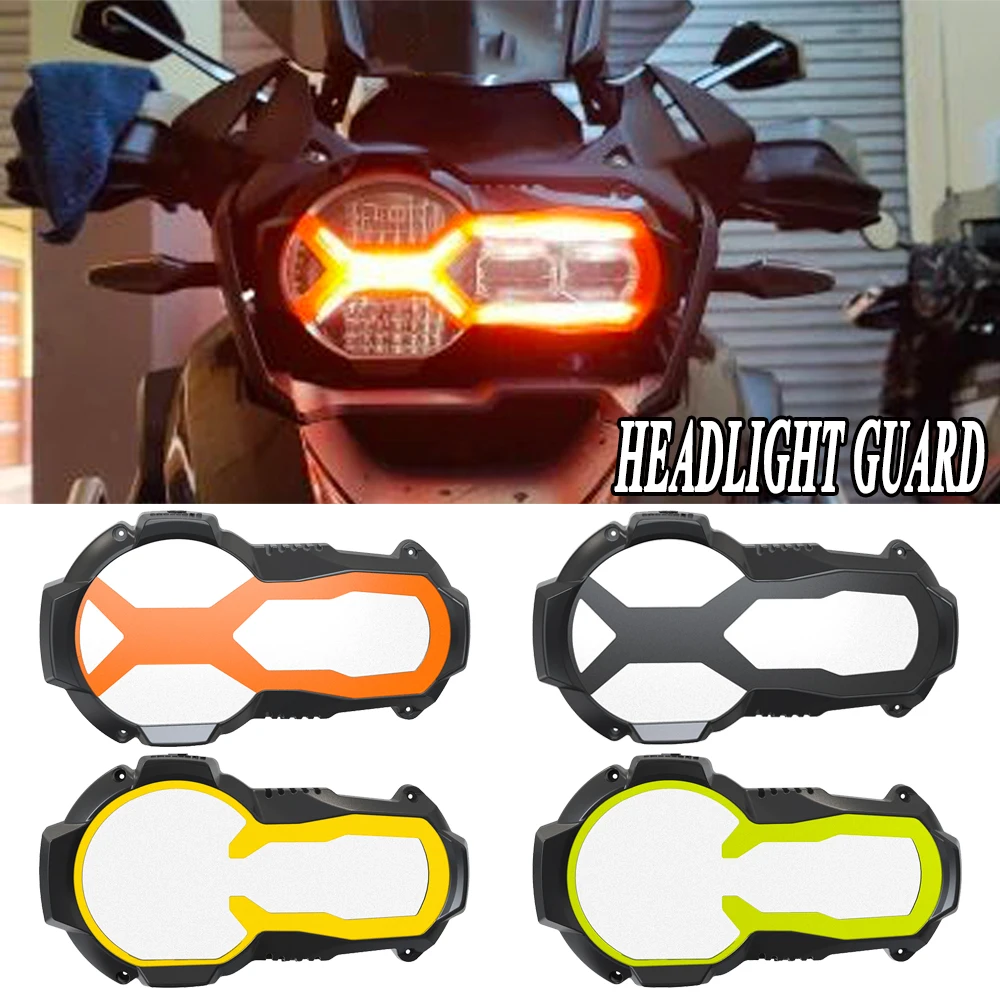 

Flipable Headlight Protector For BMW R1200GS R1250GS LC Adventure 2017 2018 2019 2020 2021 Motor Head Lights Grille Guard Cover