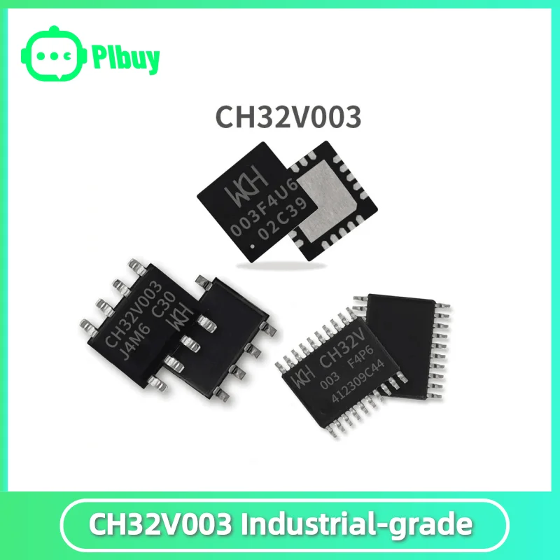 CH32V003 industrial grade 32-bit general-purpose RISC-V MCU CH32V003F4P6 CH32V003J4M6 CH32V003F4U6 WCH IC 10Pcs/lot