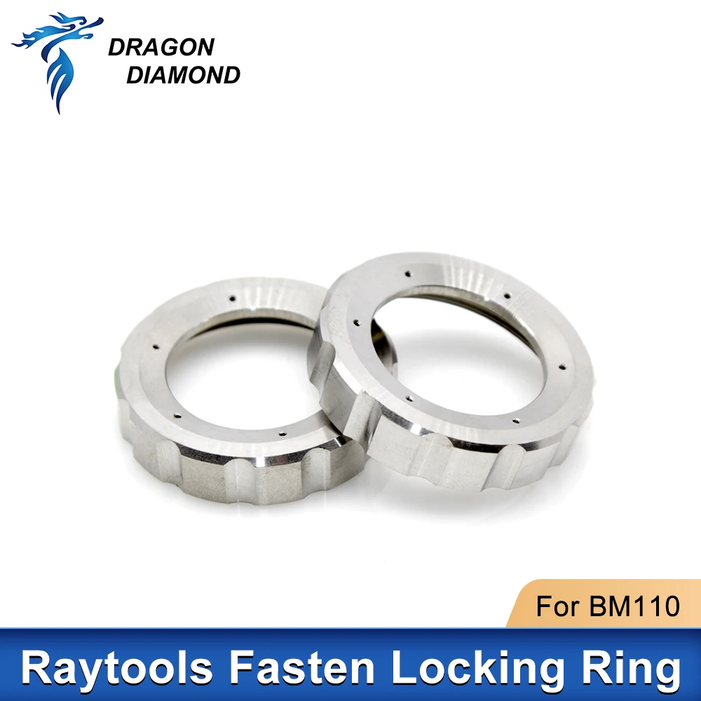 Raytools Fasten Borgring Keramische Houder 304 Roestvrij Staal Laserkop Patrs Voor BT240/S BM109 BM111 Fiber Snijmachine