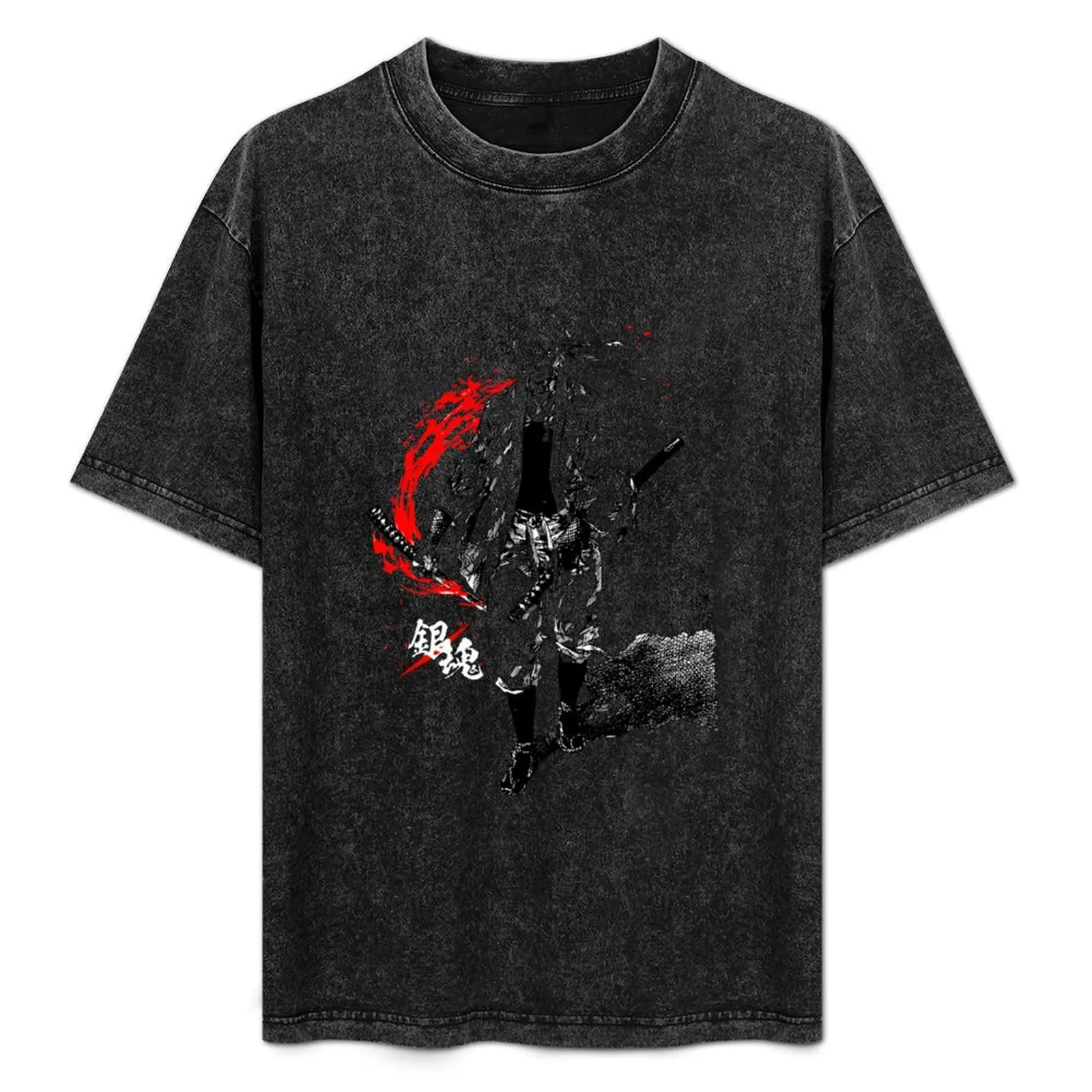 

Gintoki's Witty Adventures Comedy Chaos Yorozuya Legends T-Shirt Large Size Soft Cotton T-Shirt