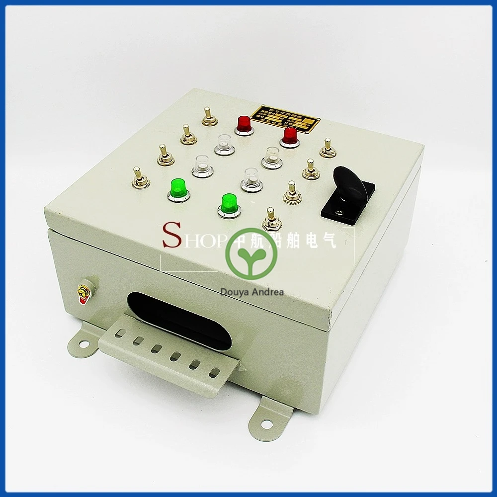 التايلاندية الهواء البحرية الصلب إشارة ضوء صندوق التحكم FXU-8/10/12/14 DC24V/AC220V تحكم 60 واط