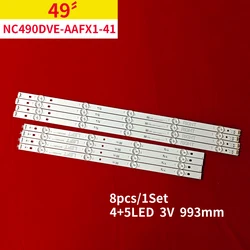 LED strip TV for NC490DGG NC490DUE-AAFX1-41CA 0938D-P149UK6200 49UK6300 49UJ630V 49LJ5500 49UJ635T 49UK6300YVB