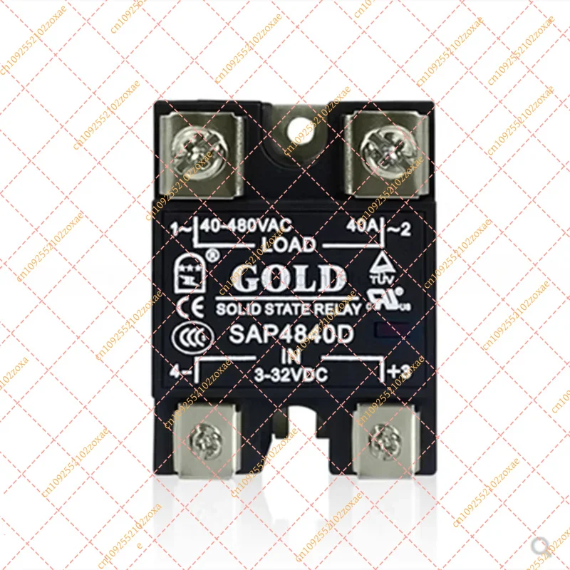 Industrial Single Phase SSR Solid State Relay DC Input AC Output High Voltage Switch Module