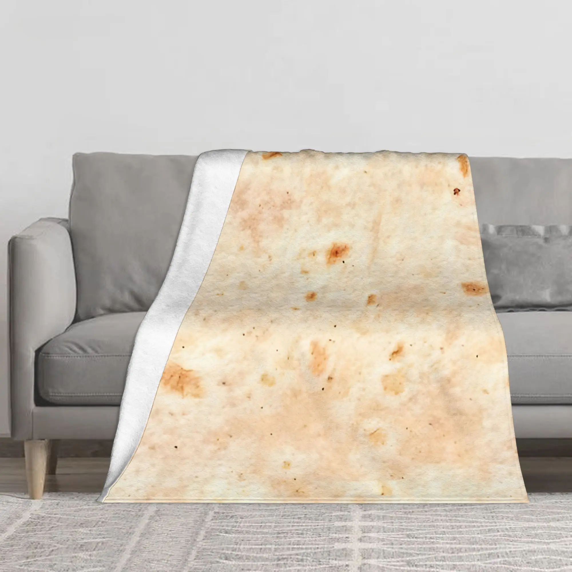 1PC Tortilla Time Blanket Throw Super Cosy Plush Living Room Sofa