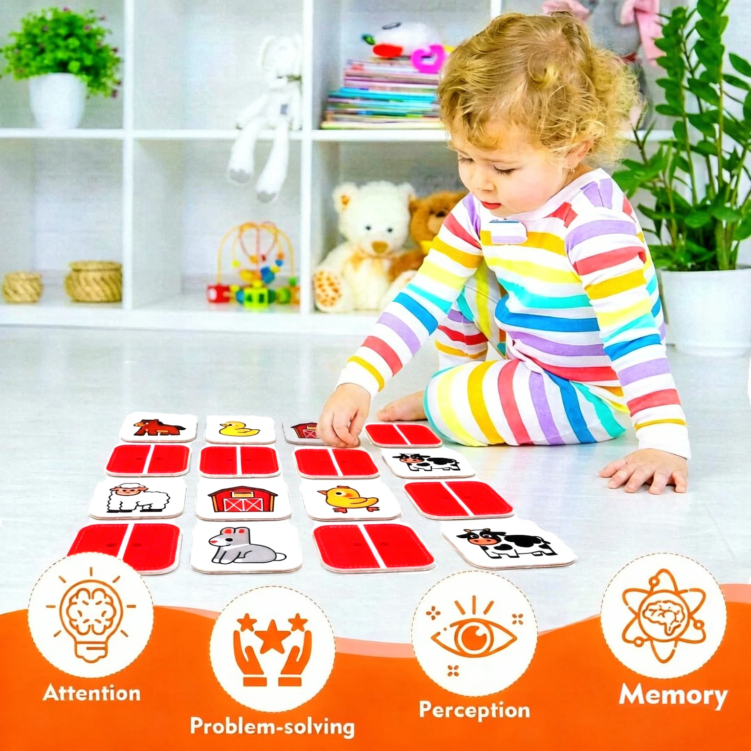 Jeu d'association d'animaux de - Educational Flash Card avis et prix