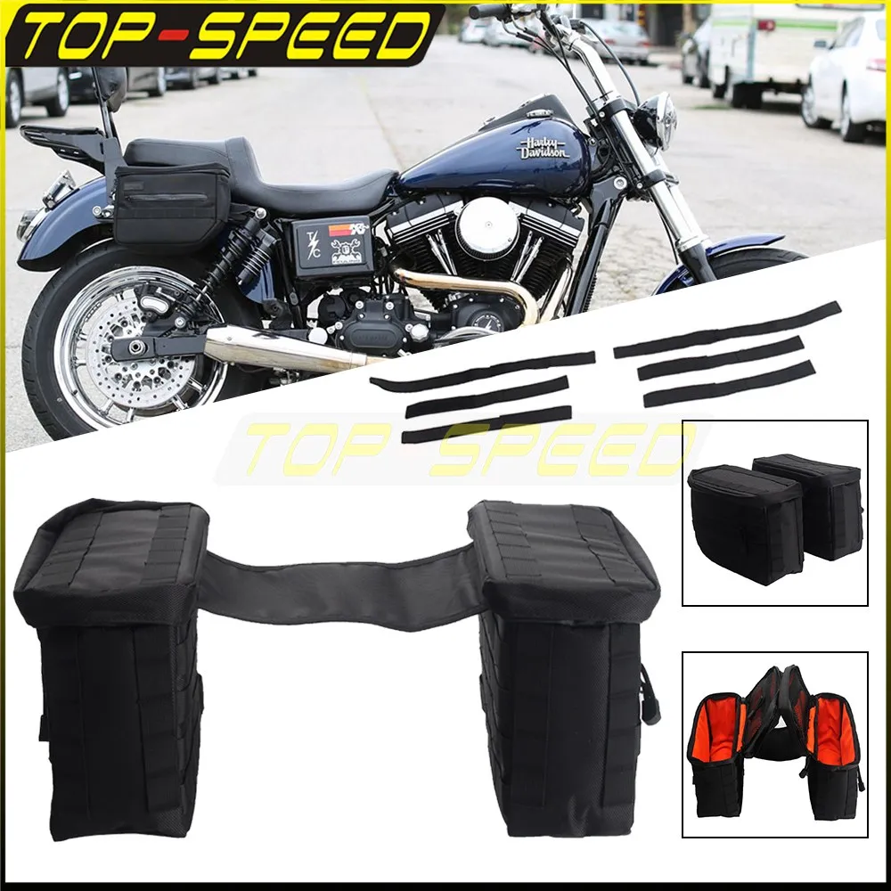 

Мотоциклетные боковые сумки из баллистического нейлона 1680 Denier для Harley Dyna Softail Sportster XL1200 – незаменимые для путешествий