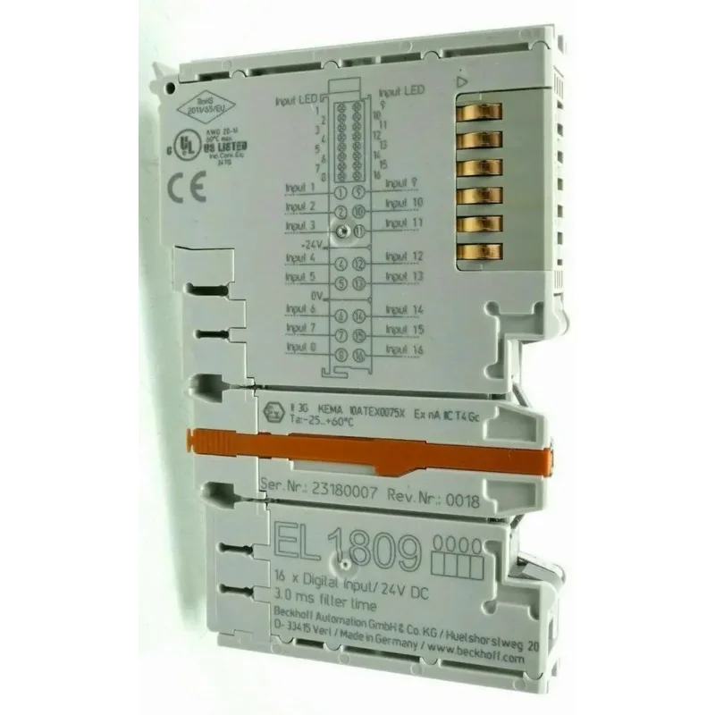 Beckhoff EL1809 EL1809-0000 PLC Moud