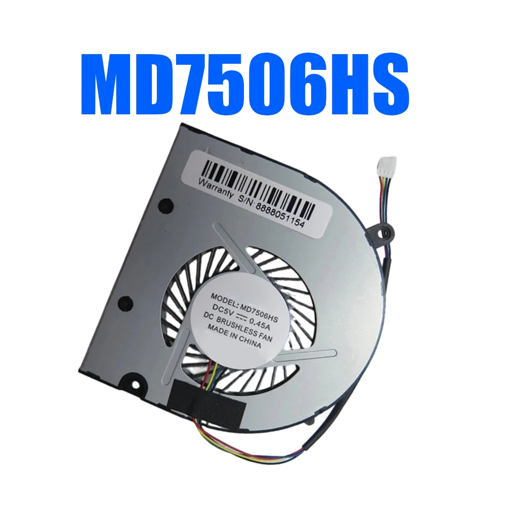 MD7506HS DC5V 0.45A 3PIN 3Lines Laptop CPU Cooling Fan New