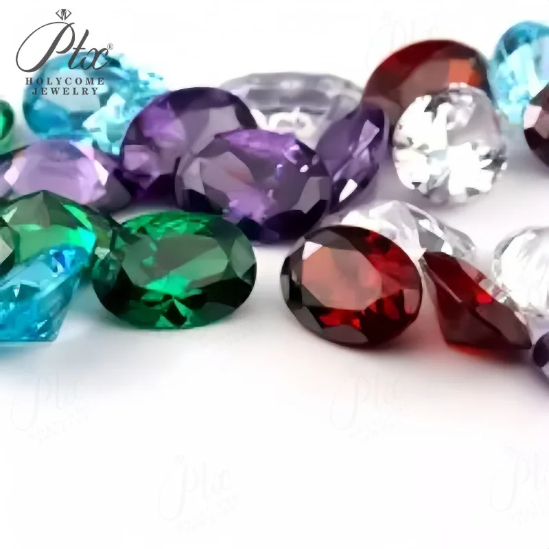 

10PCS Multicolor Crushed Ice Cubic Zirconia Oval Shape 3x5-10x12mm AAAAA Quality DIY Jewelry Making Gemstone Wholesale Lot