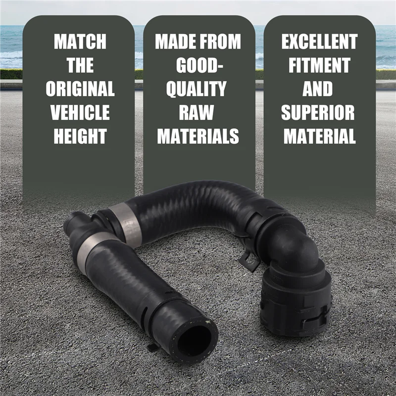 AT51-Outlet Water Hose Connecter Hose LR091800 T2H4036 For Land Rover Range Rover Velar 2017-2019