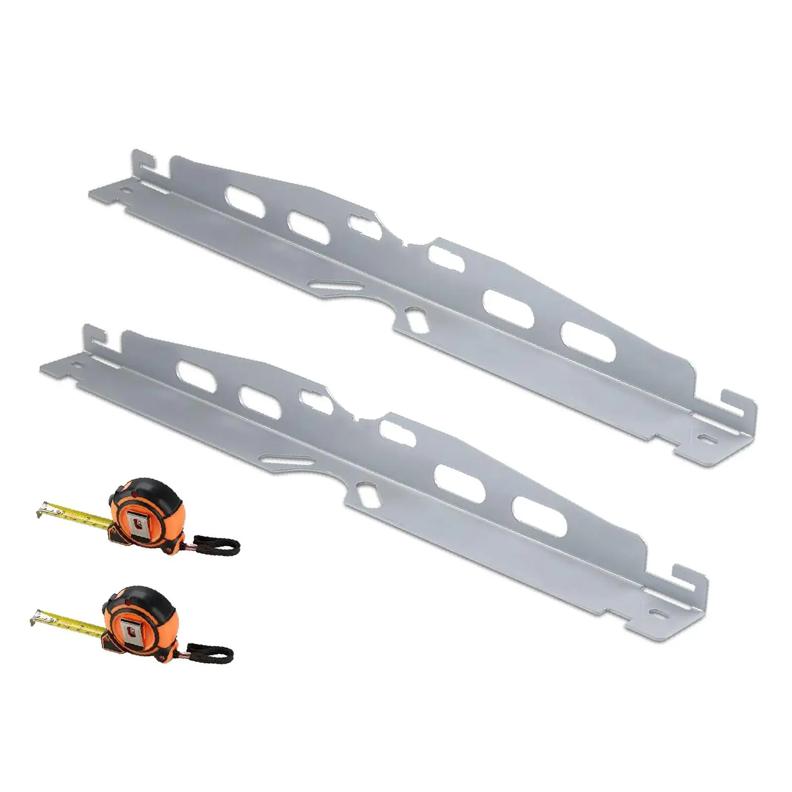 

2x Toe Alignment Tool Plates with Tape Measures Heavy Duty Auto Maintenance