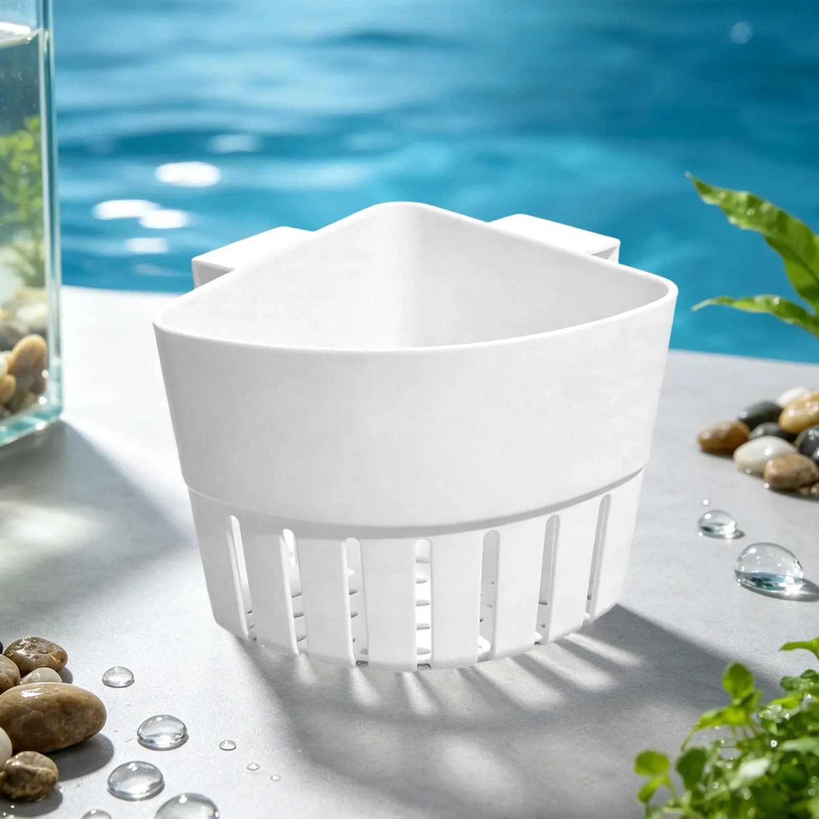 Aquarium-Pflanzenkorb Hydroponischer Fischbecken-Hängedekorationstopf Aquatische Pflanzenhalterung Aquatische Pflanzentasse Fischbecken-Pflanzgefäß