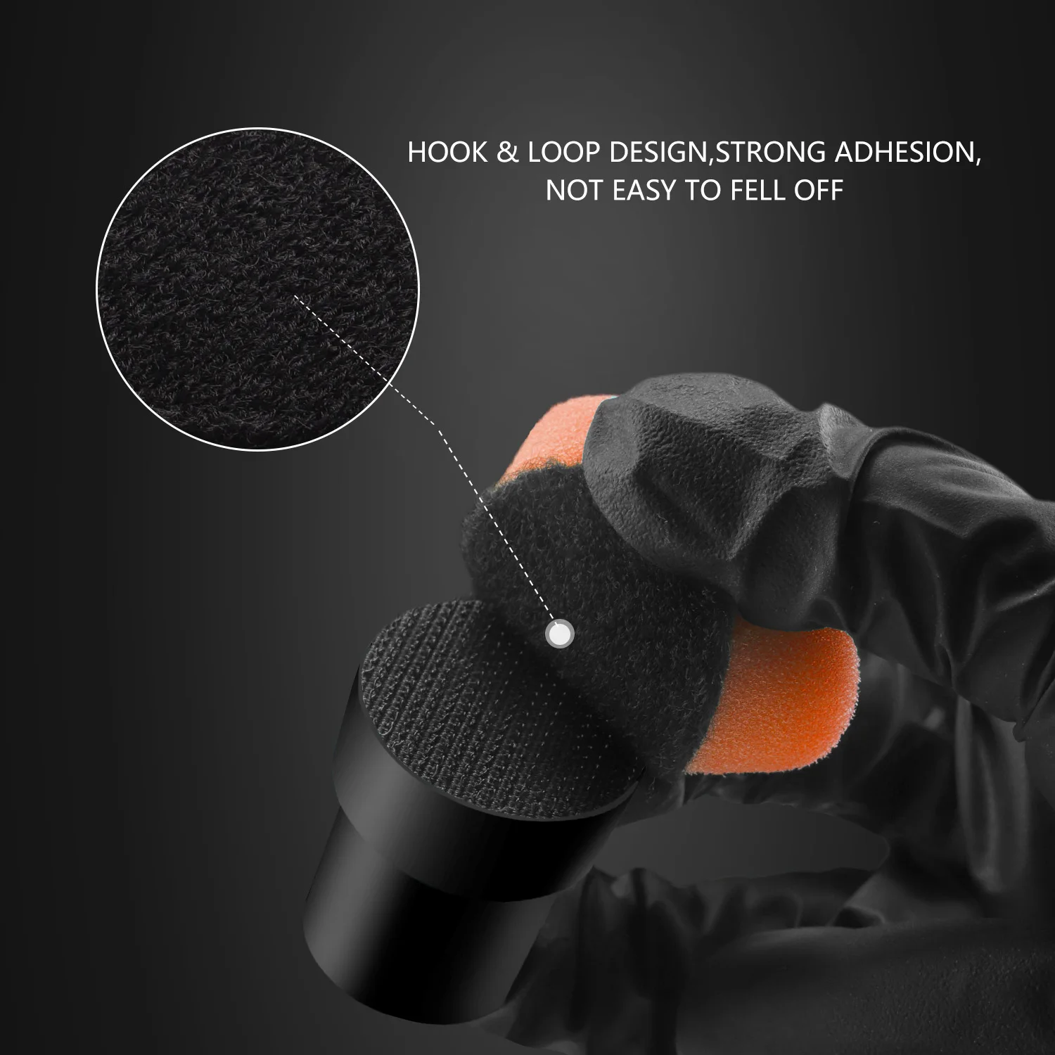 SPTA 1/2 بوصة برتقالي ثقيل على شكل حرف T ألواح تلميع تفاصيل السيارة منصات تلميع صغيرة لسيارة الملمع الحفر الكهربائية #5