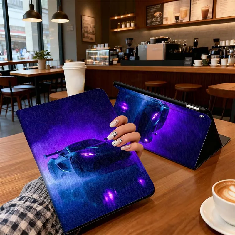 

Super Sports Car Luxury Pattern For Apple iPad 11th 10th 10.9 10.2 Pro 12.9 2 Air 3 13 11 7th 9.7 mini 7th 6 8.3 Tablet Case