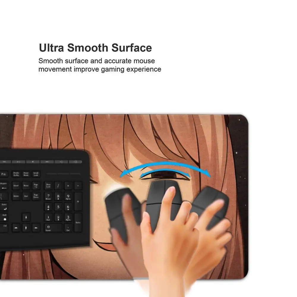 Anime Spy X Family Mouse Pad Anya Forger Loid Yor Bond Mousepad Computer Manga Keyboard Pad Manga Gaming Accessories Desk Mat