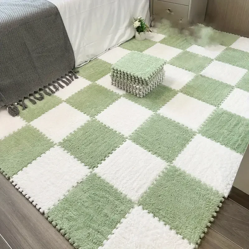 Soft EVA Foam Puzzle Play Mat for Kids Interlocking Carpet Tiles Non-Slip Crawling Mat Baby Floor Rug for Bedroom Living Room