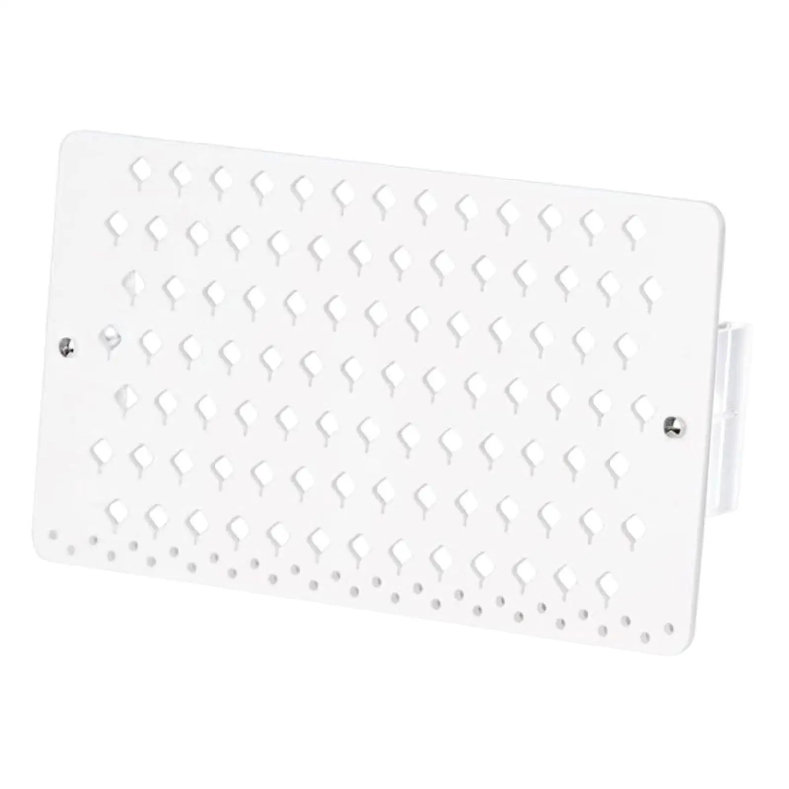 

Transparent Acrylic Jewelry Organizer Earring Display Stand with 94 Holes for Home Closets and Stores