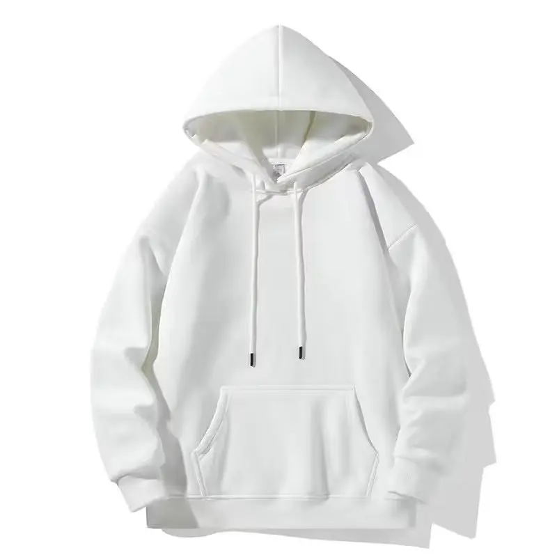 Solid Color Minimalist Hooded Hoodies Women's 2023 Spring and Autumn Tops of Casual Couple Hoodie Sports Pullover Women's Tops