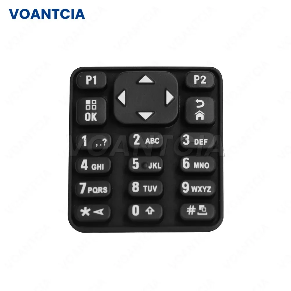 

10PCS Keypad Number Button Rubber Keyboard For XiR P8668 P8660 GP338D DGP8550 DP4801 Walkie Talkie Two Way Radio Accessories