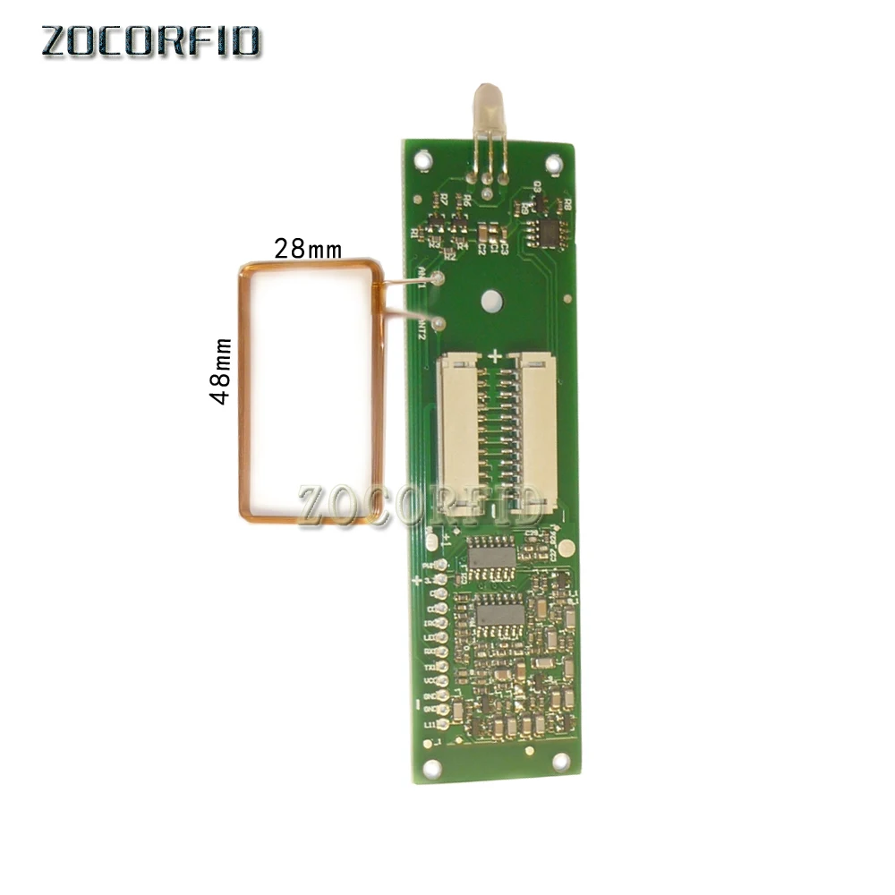 Módulo Lector de baja frecuencia 134,2 K ISO11785, Bus 485, RFID, desarrollo de sistema de utomation, gestión Animal