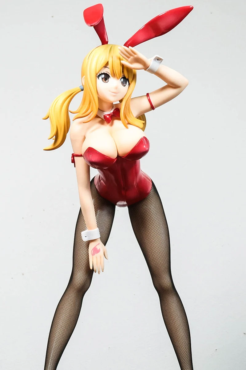 

1/4 Scale FREEing Anime Fairy Tail Figure Lucy Heartfilia Bunny Girl PVC Action Figure Toy 38cm