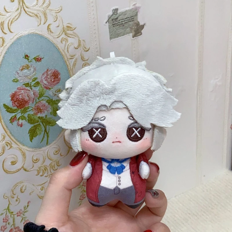 Cute 10cm Cool Eyes Game Identity V Character Composer Frederick Kreiburg Plush Toys Cosplay Anime Keychain Plushie Doll Pendant view 4
