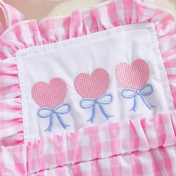 תינוקת פסחא תלבושת יילוד תינוקות ללא שרוולים רצועת ארנב Romper תינוקת ארנבת בגדי 6 best sales תלבושת פסח לתינוק - №4