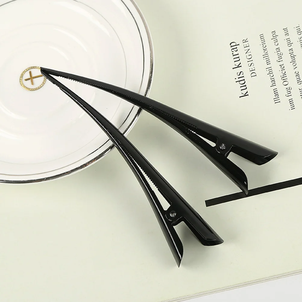 

8Pcs High Elasticity Metal Hair Clips Duckbill Seamless for Styling Curling and Straightening Metal Hair Clips